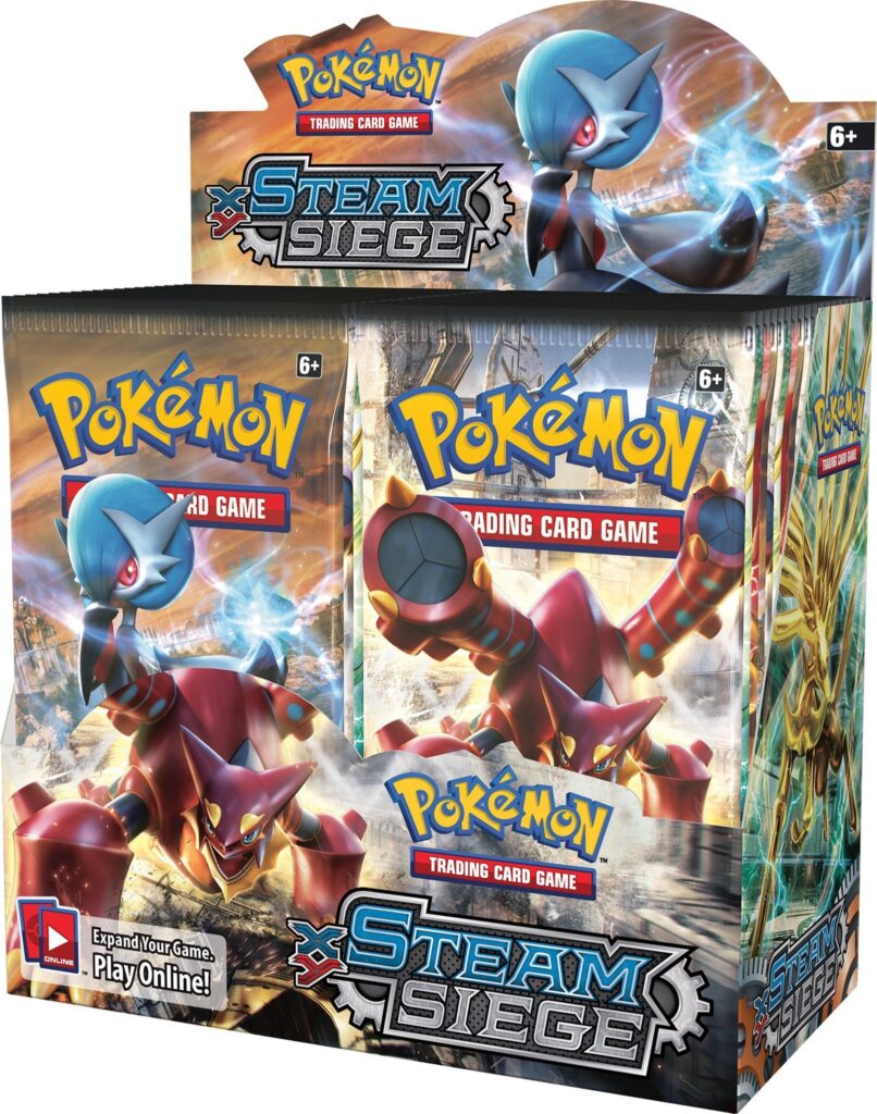 Pokemon Steam siege